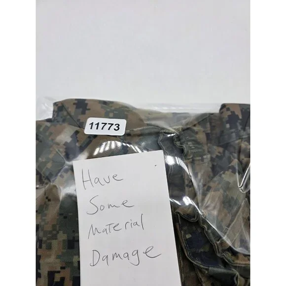 USMC MARPAT Combat Pants Mens Small Regular Camouflage Military Woodland